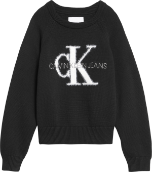 Monogram Logo Sweater BEH CK Black