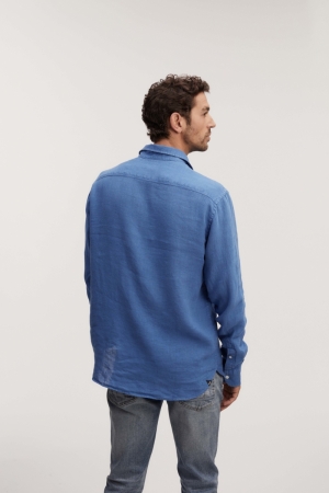 ROB REG SHIRT BRIGHT COBALT