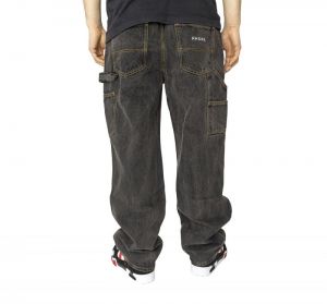 Black washed de