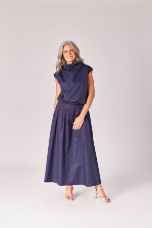 ROMANI SKIRT 005 NAVY