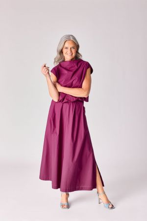 ROMANI SKIRT 091 PLUME