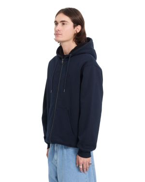 SINGLE STONE LINED ZIP Marine
