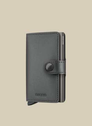 MINIWALLET SATIN STEEL
