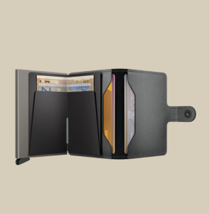 MINIWALLET SATIN STEEL