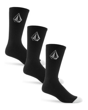 FULL STONE SOCK Black