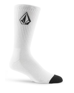 FULL STONE SOCK White