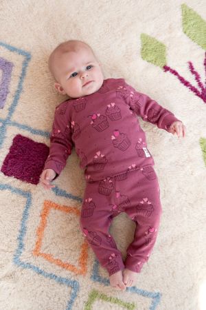 Chloe cupcake Violet